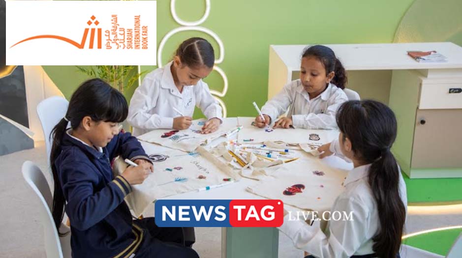 Children create designer tote bags with patches at SIBF 2024