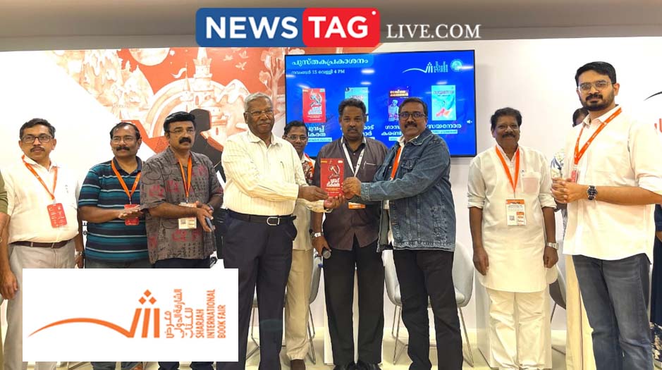 Chuvapp Bheekaratha book released at SIBF 2024