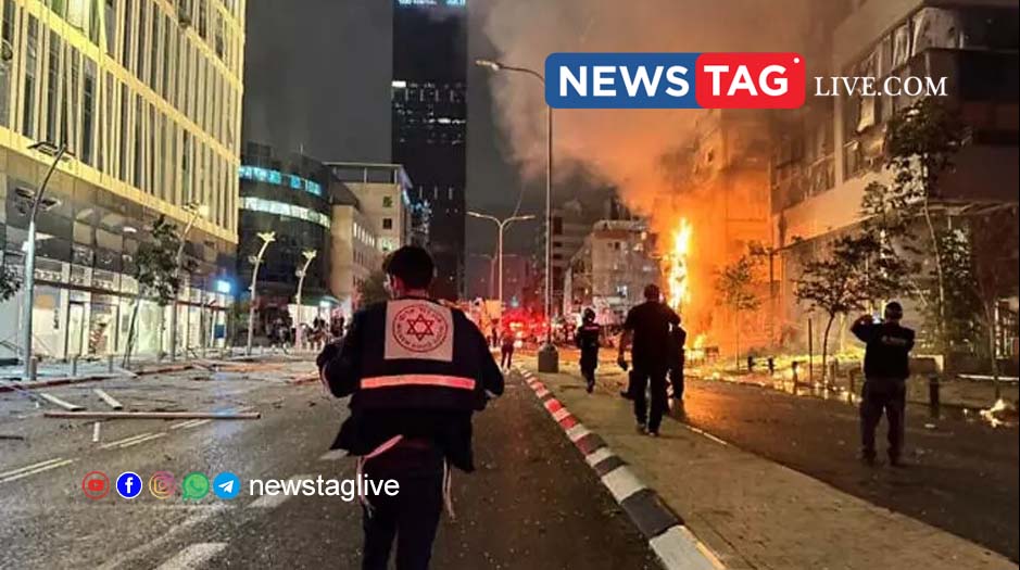 HEZBOLLAH ATTACK IN TEL AVIV DAMAGE