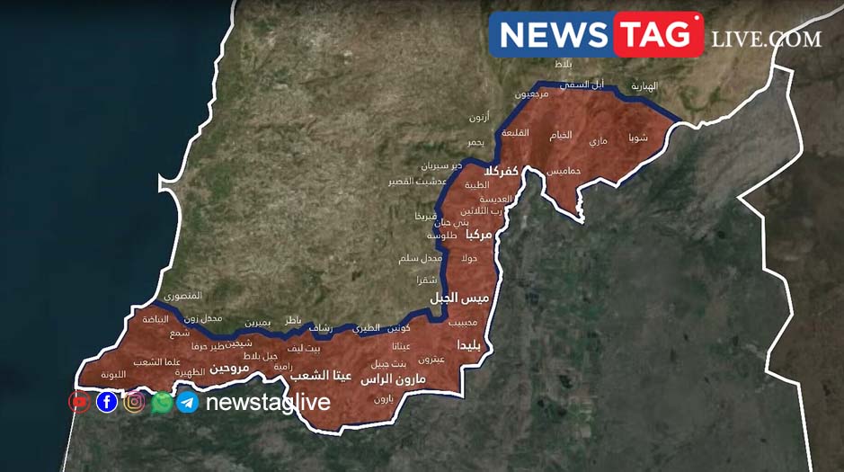 Israel Lebanon border