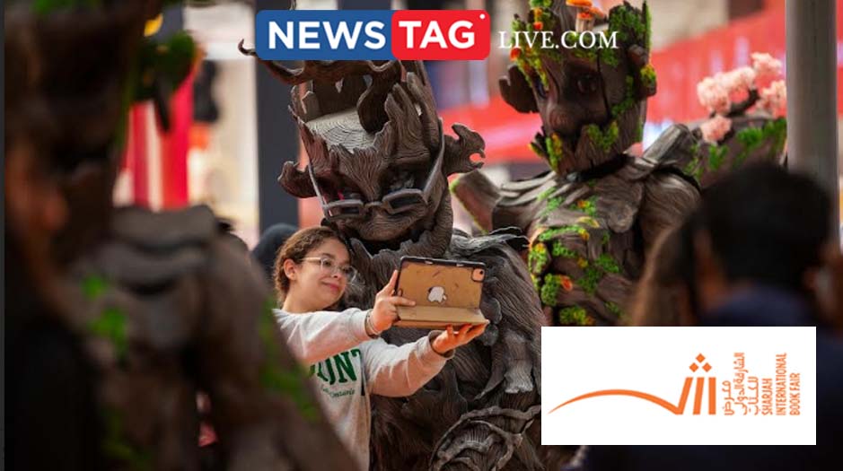 Seasons come alive on stilts at the 43rd Sharjah International Book Fair