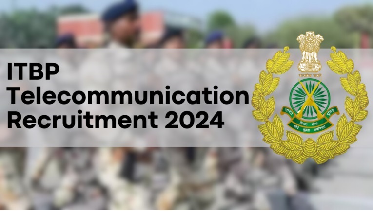 apply now ITBP Telecommunication Recruitment 2024