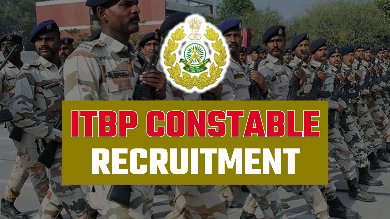 ITBP Constable Recruitment 2024, Notification Released,