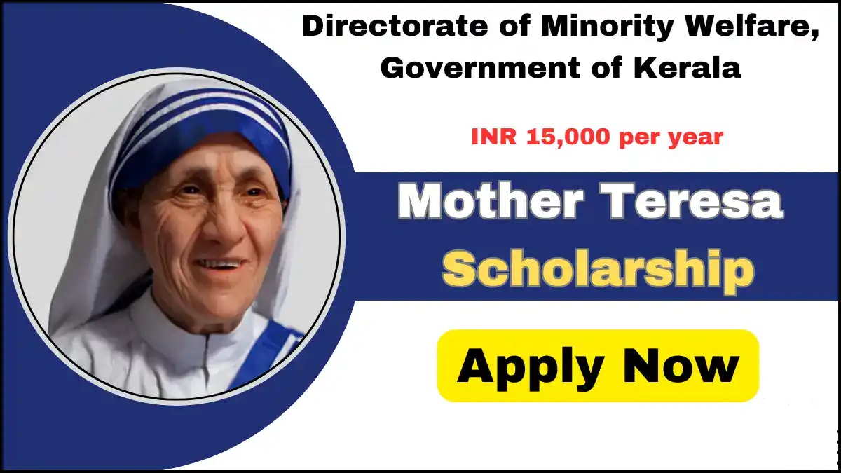 Mother Teresa Scholarship for minority students