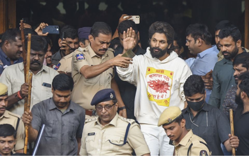 Police have evidence against Allu Arjun for watching a movie in the theater despite knowing about the woman's death