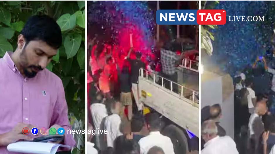 Powerful firecrackers burst during wedding celebrations in Kannur