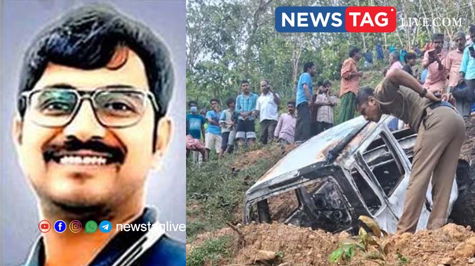 Burnt body found in car in Kollam