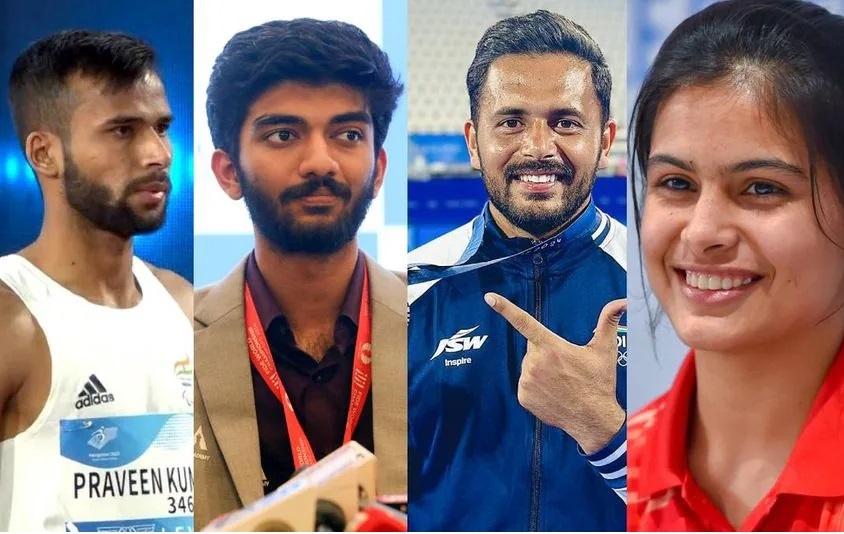 Manu Bhaker and Gukesh get Khel Ratna; Sajan Prakash gets Arjuna Award