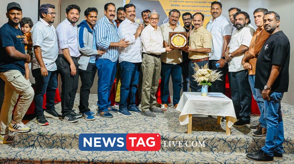 national health documentarty award winner director Ali Areekkath honored by Masara movie team