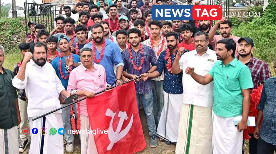 Around 60 Sangh Parivar activists, including Yuva Morcha district secretary and RSS mandal physical leader, joined CPM