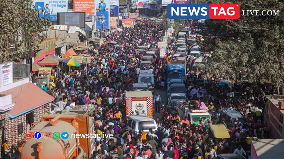 Kumbh Mela traffic jam