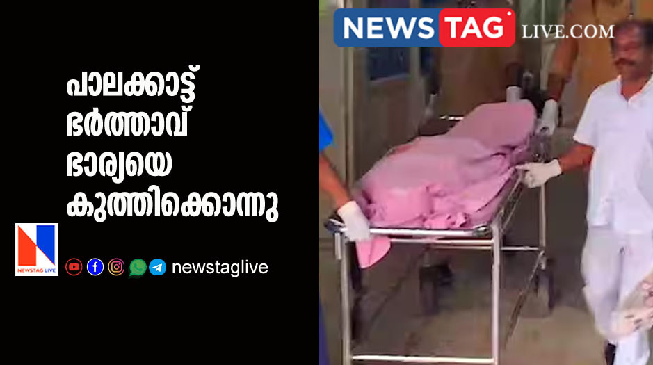 wife stabbed to death by husband in Palakkad