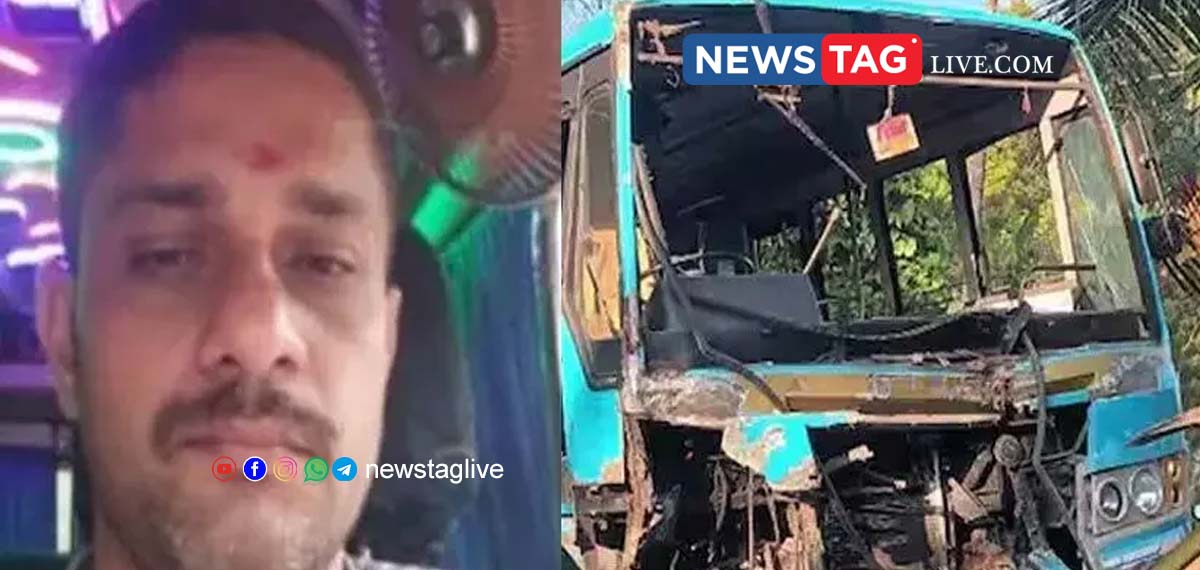 bus driver collapses and died
