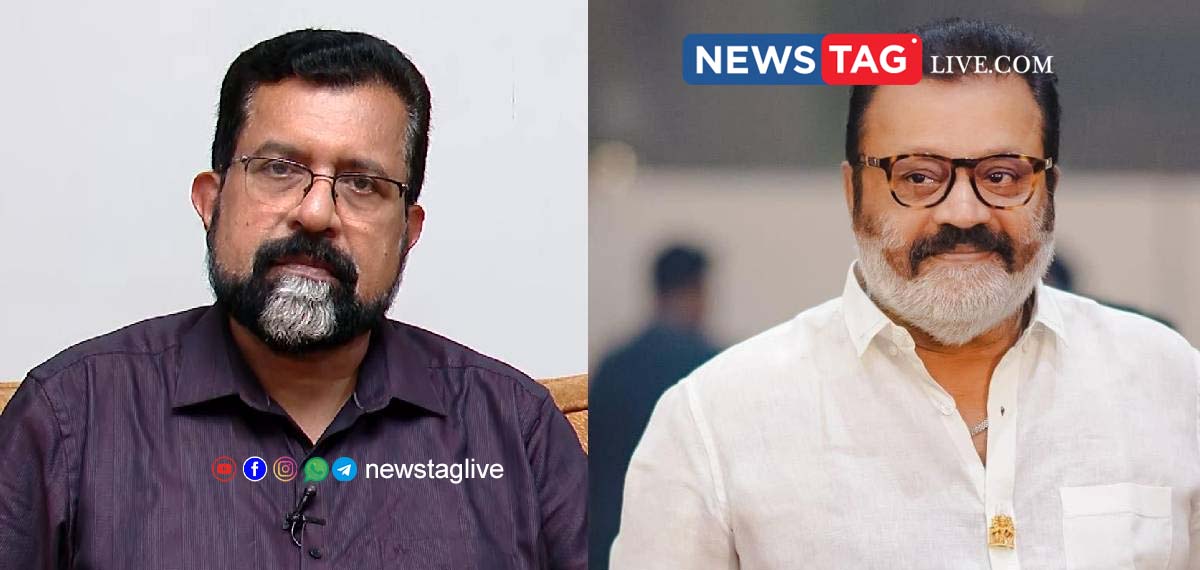 Shyju Antony and Suresh Gopi