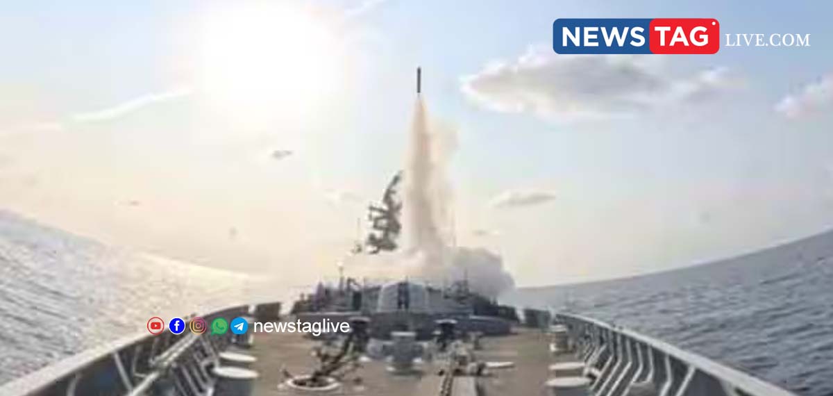 indian navy test-fires missile
