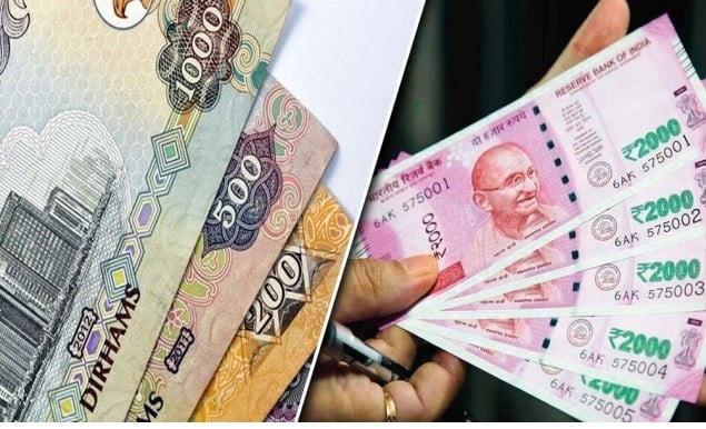indian rupee uae dirham