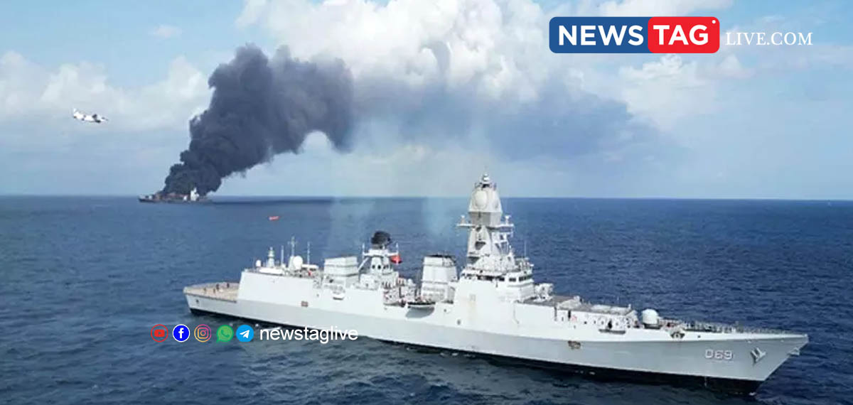 burning ship