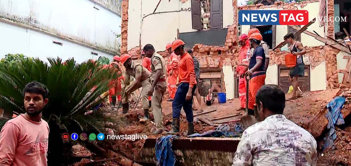 house collapse in Thrissur