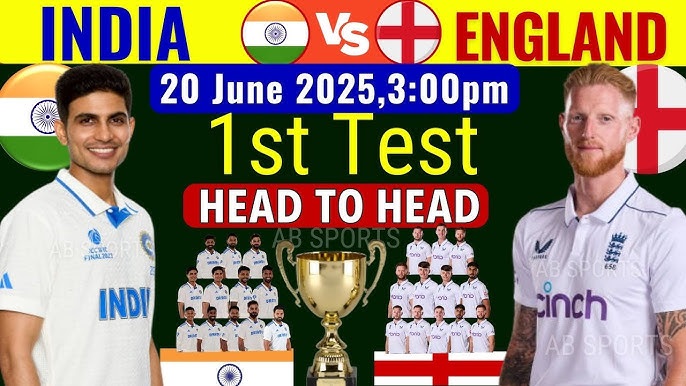 ഇന്ത്യ - ഇംഗ്ലണ്ട് ടെസ്റ്റ് പരമ്പരക്ക് ഇന്ന് തുടക്കം; രോഹിത് ശര്മയും വിരാട് കോഹ്ലിയുമില്ലാതെ ഇന്ത്യ ഇറങ്ങുന്നു; മത്സരം ഉച്ചക്ക് 3.30 മുതല് | India vs England Test Series 2025 1 India vs England Test Series 2025