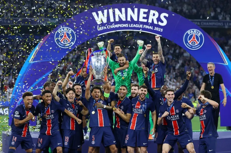 PSG beat Inter Milan 5-0