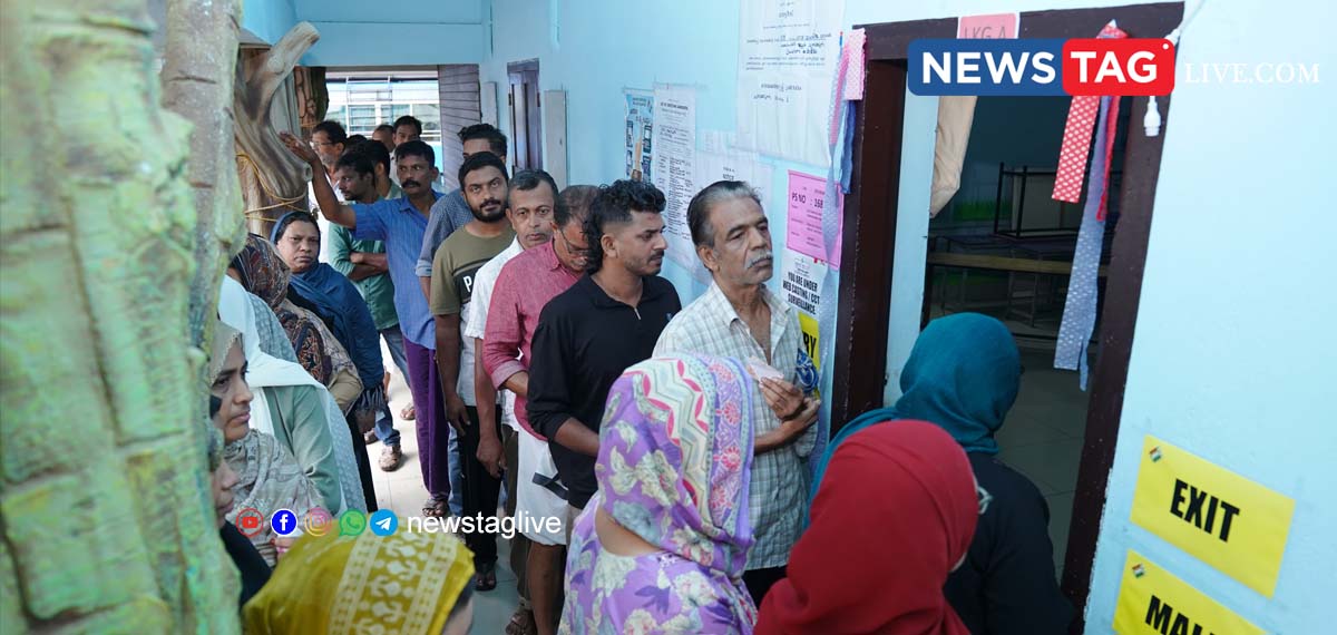 nilambur by election polling