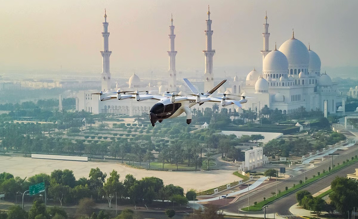 Abu Dhabi announces first successful flying taxi test flight