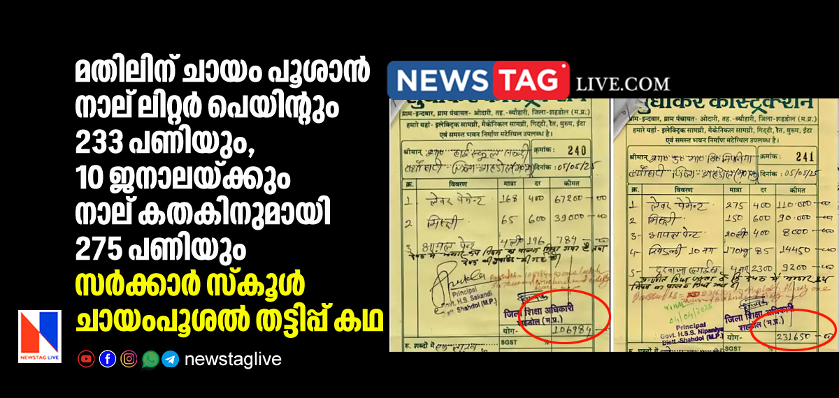 government school painting fraud story