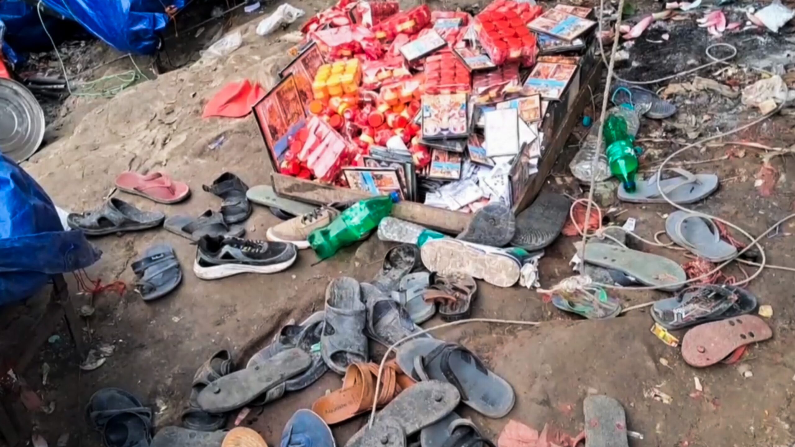 2 dead, over 40 injured after electric shock triggers stampede at UP temple