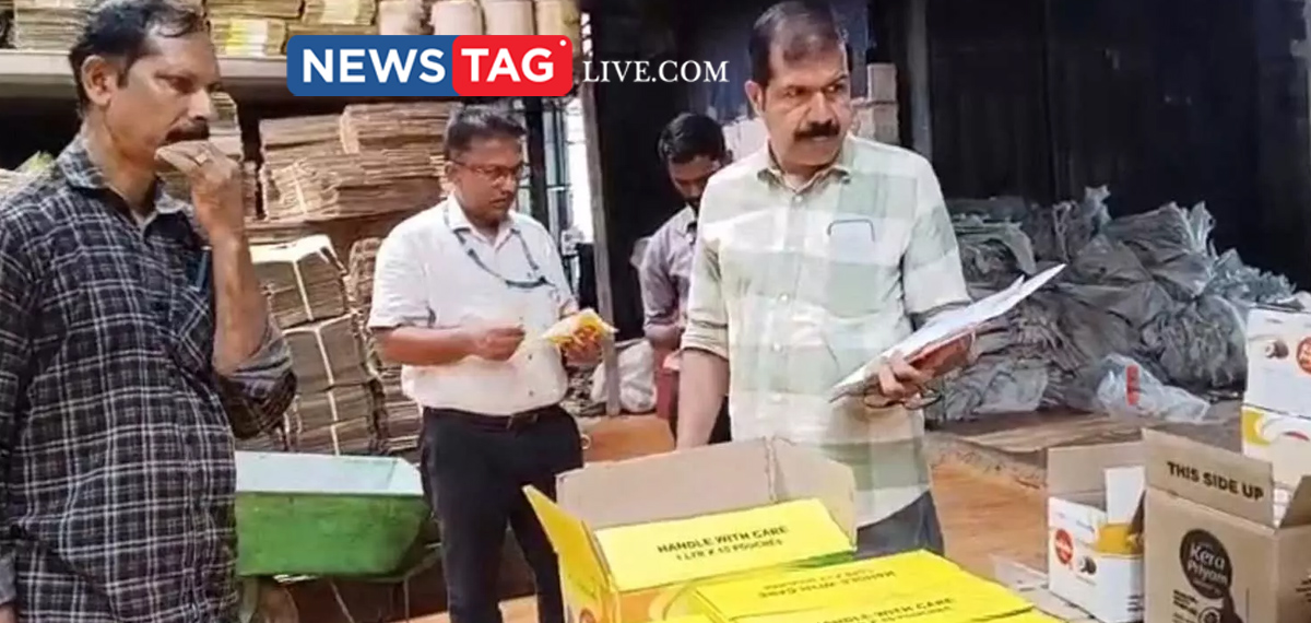 food securty department seized 4513 liter fake coconut oil