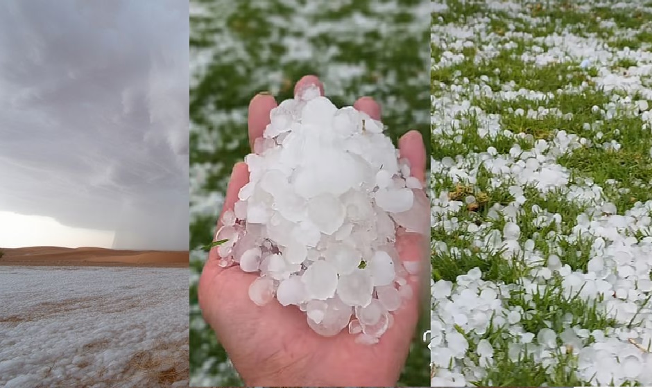Saudi Weather Updates: Hail and heavy rain lash Saudi Arabia, videos show severe weather