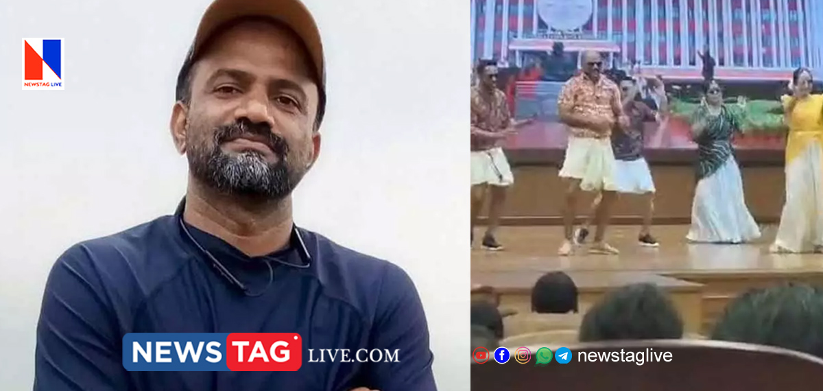 Assembly staff collapsed to death while dancing in Onam celebration