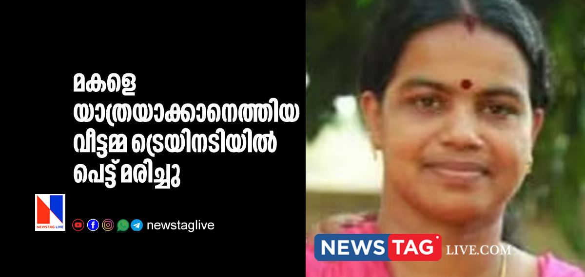 mother dies after fall under train in Kottarakkara