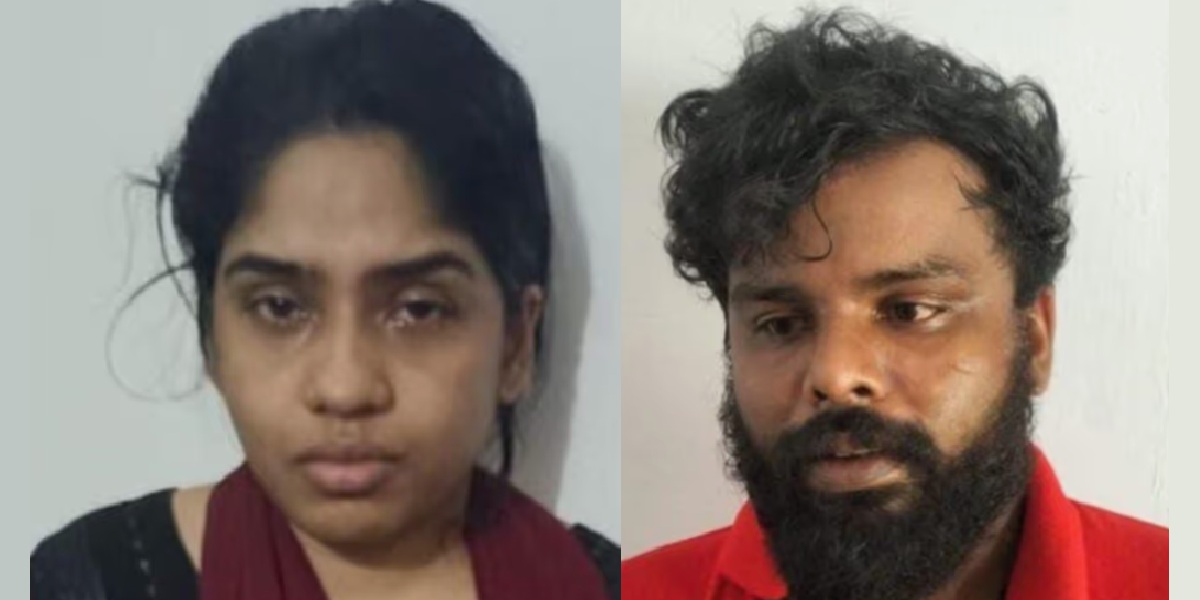 woman and man caught with MDMA