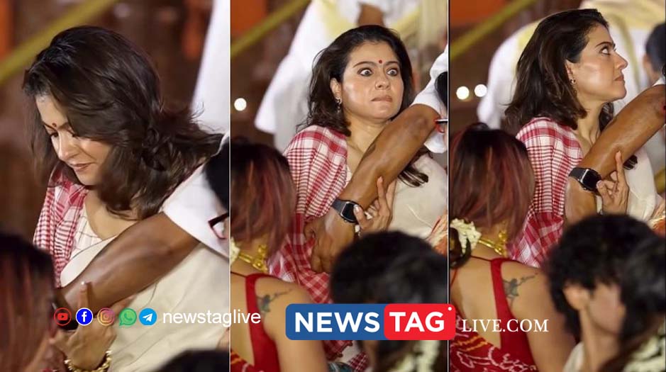 Kajol Durga puja video