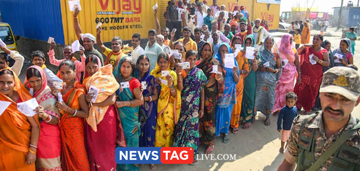 64-46 percentage turn out in Bihar assembly first phase