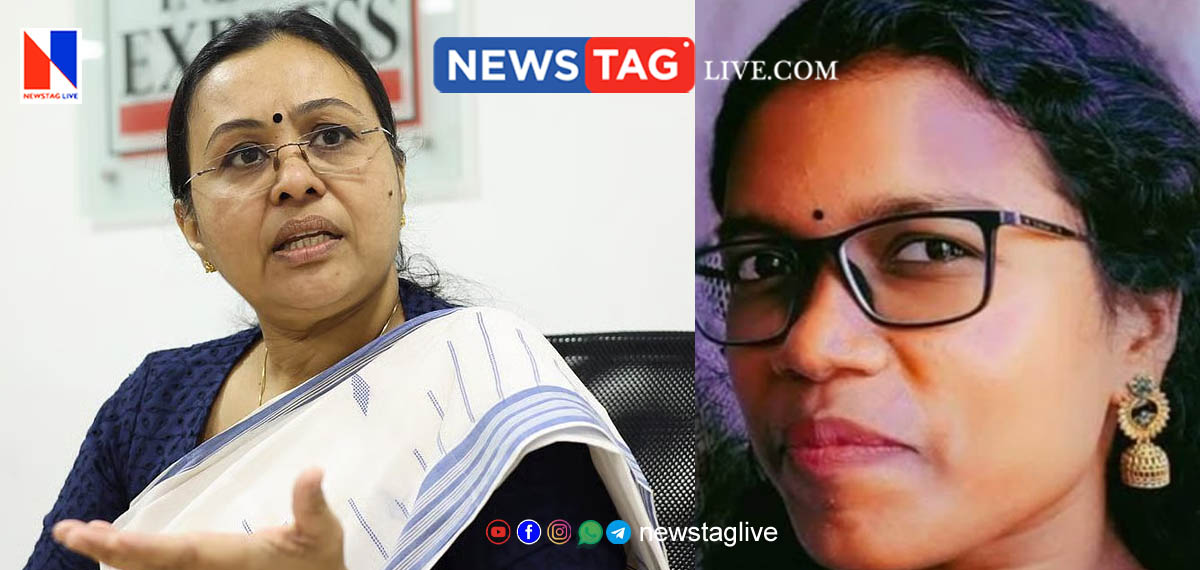 Health minister Veena George asks report over death of woman in SAT hospital