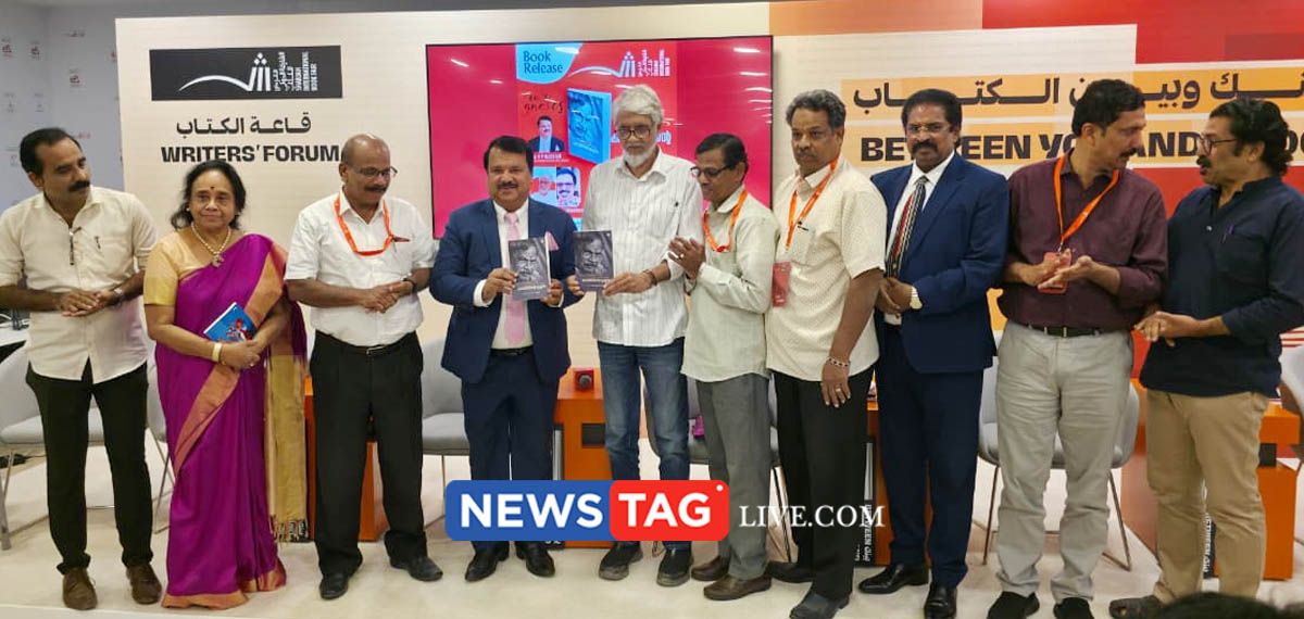 M T Kalathinte Sukrutham Book released at SIBF 2025