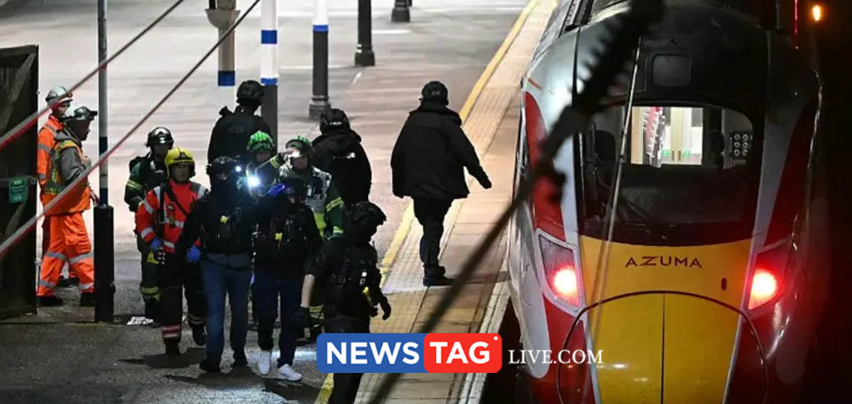 Nine people with life-threatening injuries after mass stabbing on train in UK