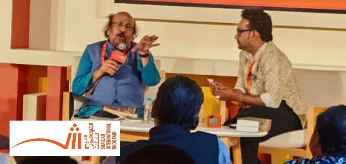 Poet Satchidandan at SIBF 2025