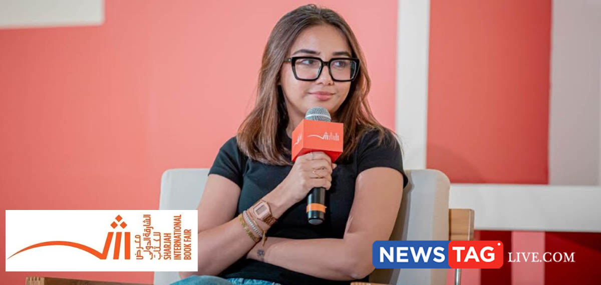 actress Prajakta koli at SIBF 2025