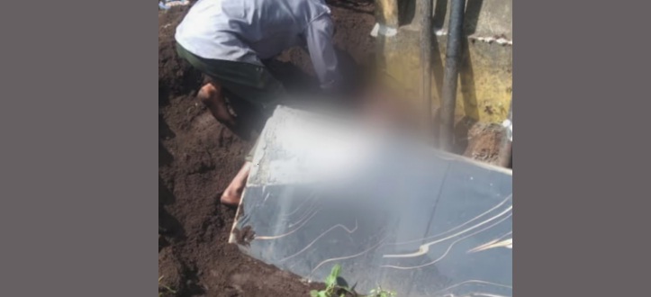 man dies after slab fell on him while digging pit for funeral