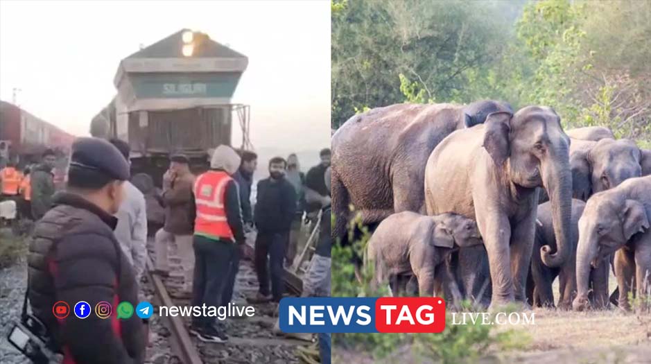 rajadhani express derailed
