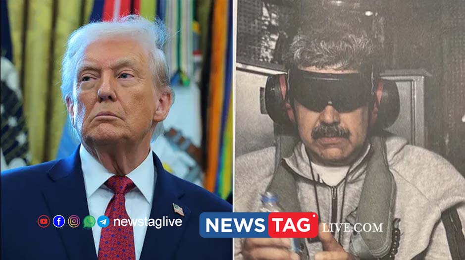 Donald Trump and Nicolas Maduro