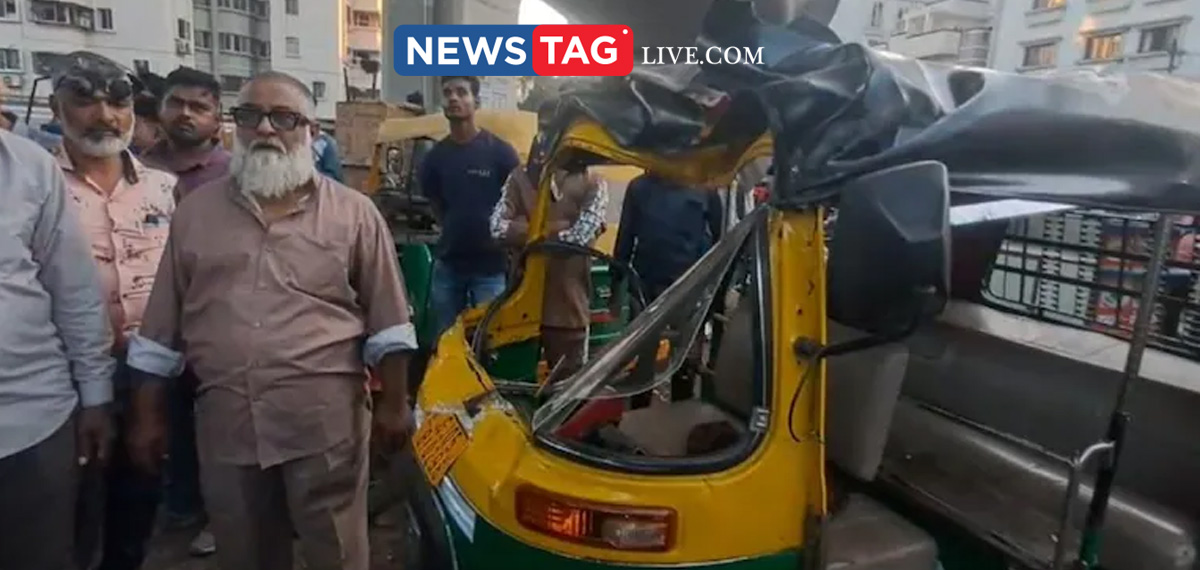 couples and daughter killed after their two wheeler falls down from over bridge