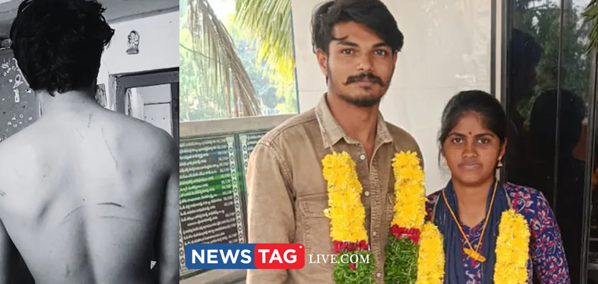 newlywed groom tied to pole and beaten by brides family