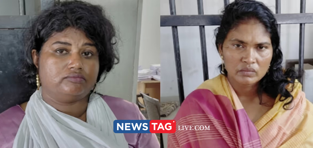 two women arrested for snatching gold chain of aged woman