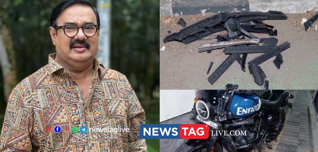 Actor Maniyan Pilla Raju accident
