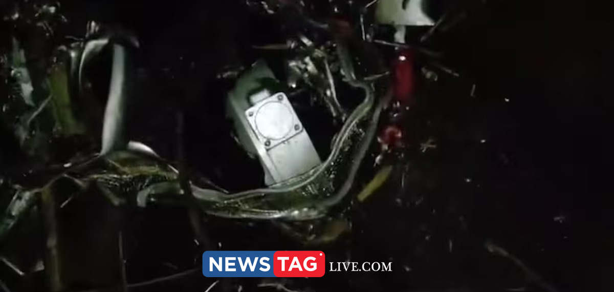 Air Ambulance 7 on board crashed in Jharkhand