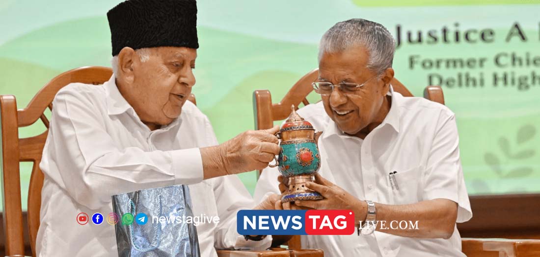 Farooq Abdulla and Pinarayi vijayan