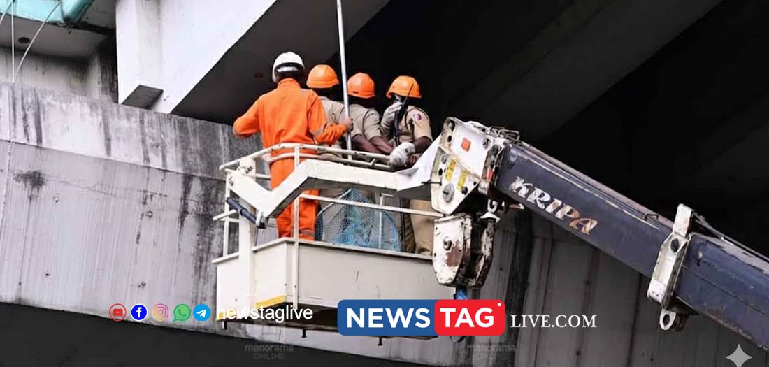 KOCHI METRO PILLAR CAT RESCUE success